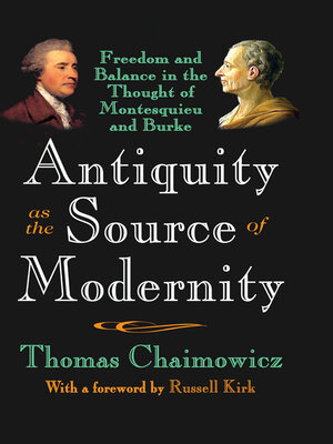 cover image of Antiquity as the Source of Modernity